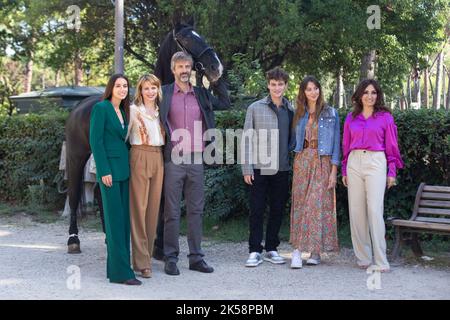 Rom, Italien. 06. Oktober 2022. Cast besucht die Fotoserie des Films „Brado“ im Casa del Cinema in Rom (Foto: Matteo Nardone/Pacific Press) Quelle: Pacific Press Media Production Corp./Alamy Live News Stockfoto