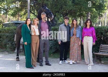 Rom, Italien. 06. Oktober 2022. Cast besucht die Fotoaufnahme des Films „Brado“ im Casa del Cinema in Rom (Foto: Matteo Nardone/Pacific Press/Sipa USA) Quelle: SIPA USA/Alamy Live News Stockfoto