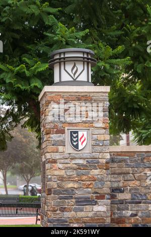 Die Claremont Graduate University ist eine private, vollständig graduierte Universität an den Claremont Colleges in Südkalifornien. Stockfoto