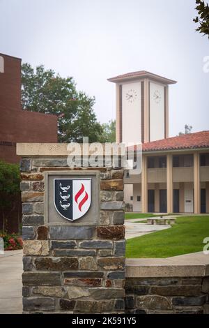 Die Claremont Graduate University ist eine private, vollständig graduierte Universität an den Claremont Colleges in Südkalifornien. Stockfoto