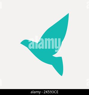 Vogel Silhouette Cliparts, Tier Illustration Vektor. Stock Vektor