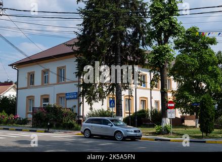 Novaci, Kreis Gorj, Rumänien – 24. Juli 2022: Stadtkrankenhaus Novaci, Gorj, Rumänien Stockfoto