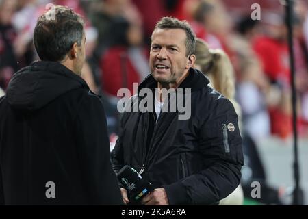 Köln, Deutschland. 06. Oktober 2022. Lothar Matthäus, Conference League, Köln, Deutschland, 06.10.2022, 1. FC Köln - FK Partizan Belgrad Credit: Jürgen Schwarz/Alamy Live News Stockfoto