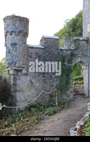 Gwrych Castle in Wales Stockfoto
