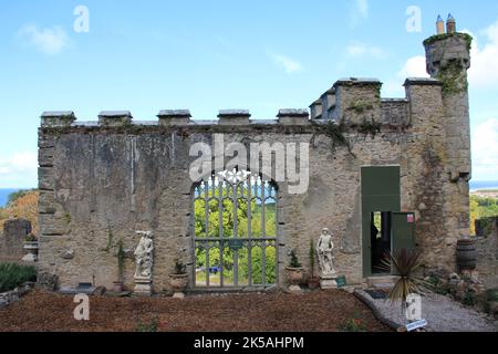 Gwrych Castle in Wales Stockfoto