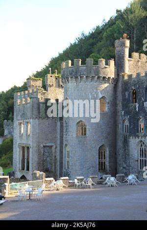 Gwrych Castle in Wales Stockfoto