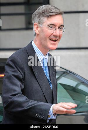Jacob Rees-Mogg, Abgeordneter, Politiker der Konservativen Partei, Staatssekretär für Unternehmen, Energie und Industriestrategie, London Stockfoto