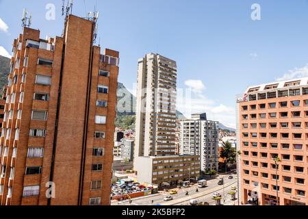 Bogota Kolumbien,Chapinero Norte,Nachbarschaft Panorama-Skyline Stadtansicht Hochhaus Wohnhäuser Häuser Eastern Hills Cerros O Stockfoto