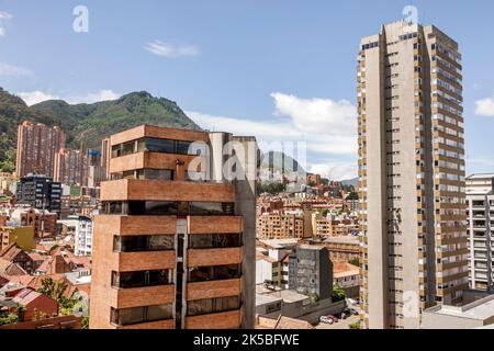 Bogota Kolumbien,Chapinero Norte,Nachbarschaft Panorama-Skyline Stadtansicht Hochhaus Wohnhäuser Häuser Eastern Hills Cerros O Stockfoto