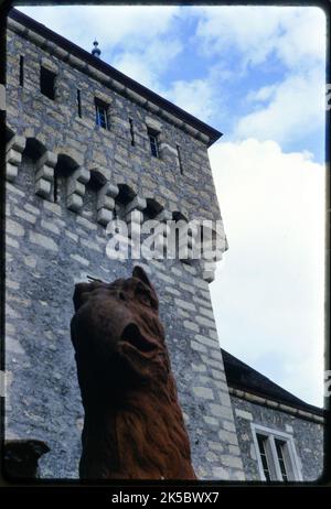 Schloss Montrottier, Lovagny, Haute-Savoie, Frankreich Stockfoto