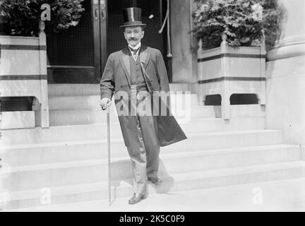 Dr. Carlos Manuel De Cespedes, Botschafter Aus Kuba, 1915. Stockfoto