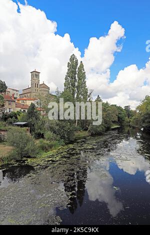 Clisson, Pay de la Loire, Frankreich Stockfoto