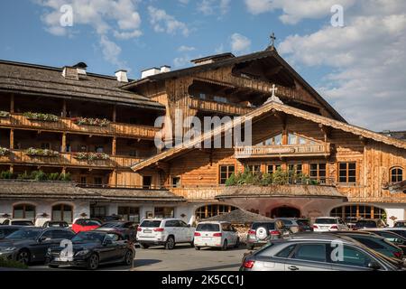 Stanglwirt, Going am Wilden Kaiser, Kitzbühel, Tirol, Österreich Stockfoto