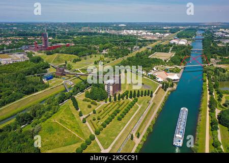 Nordsternpark, Gelsenkirchen, Ruhrgebiet, Nordrhein-Westfalen, Deutschland Stockfoto