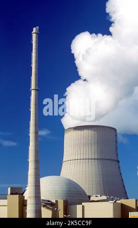 Kernkraftwerk Emsland, Lingen, Niedersachsen, Deutschland, Europa Stockfoto