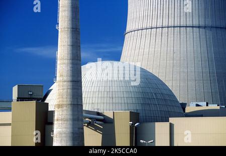 Kernkraftwerk Emsland, Lingen, Niedersachsen, Deutschland, Europa Stockfoto