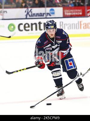 Linköping HC gegen Frölunda Indians (Frölunda Hockey Club), Schwedische Eishockeyliga, in der Saab Arena, Linköping, Schweden. Im Bild: Anton Blomberg, Linköping HC. Stockfoto