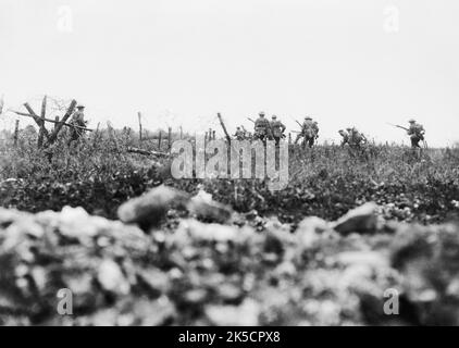 Wiltshire Regiment Thiepval 7. August 1916 Stockfoto