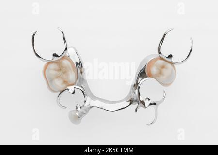 Prothese, Teilprothese Stockfoto