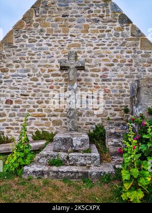 Chapelle Saint-Michel in Plouguerneau, Bretagne, Frankreich Stockfoto