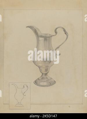 Silver Pitcher, 1936. Stockfoto