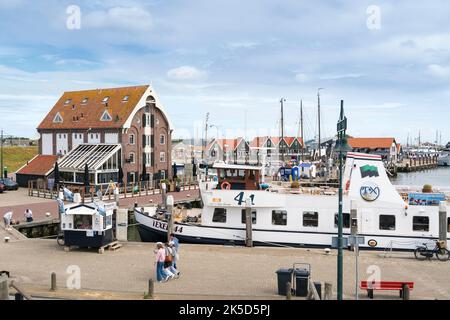 Niederlande, Texel, Oudeschild, Hafen Stockfoto