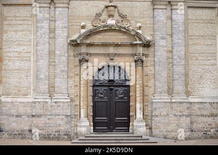 Carmelieten Kirche, Eingang, Gent, Ostflandern, Flandern, Belgien Stockfoto