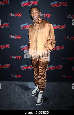 New York, NY, USA. 07. Oktober 2022. Seth Carr auf der New York Comic Con 2022 in New York City am 07. Oktober 2022. Quelle: Rw/Media Punch/Alamy Live News Stockfoto