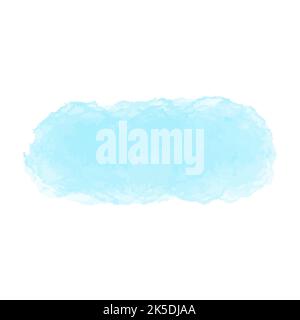 Vektor Abstrakt Aquarell blauer Hintergrund. Stock Vektor