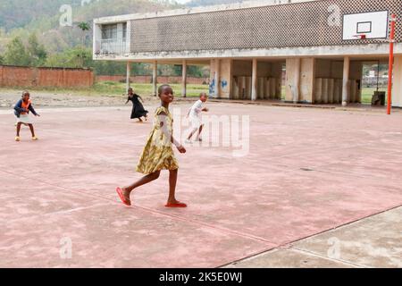 Belvedere Academy auf dem Belvedere Hill, Bujumbura, Burundi Stockfoto