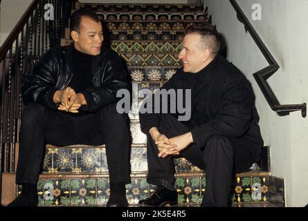 FEINE JUNGE KANNIBALEN - britische Rockgruppe mit Roland Gift auf Gesang rund um 1988-Los angeles Ca Stockfoto