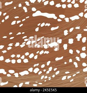 Abstrakte Tier nahtlose Muster Hirse Haut Textur Stock Vektor