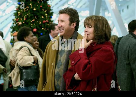 TIM ALLEN, Jamie Lee Curtis, Weihnachten mit der KRANKS, 2004 Stockfoto