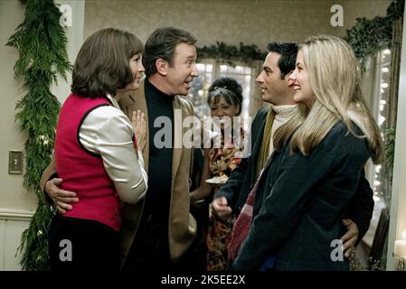 JAMIE LEE CURTIS, Tim ALLEN, RENE LAVAN, JULIE GONZALO, Weihnachten mit der KRANKS, 2004 Stockfoto