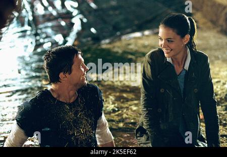 MARC BLUCAS, KATIE HOLMES, erste Tochter, 2004 Stockfoto