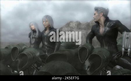 YAZOO, KADAJ, LOZ, FINAL FANTASY VII: Advent Children, 2004 Stockfoto