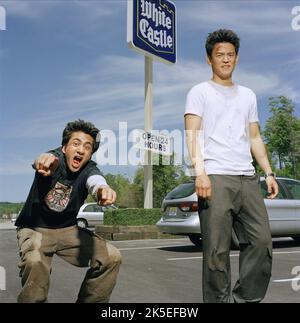 PENN, CHO, HAROLD UND KUMAR GEHEN ZUR WEISSEN BURG, 2004 Stockfoto