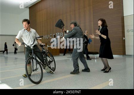 MARK WAHLBERG, DUSTIN HOFFMAN, Lily Tomlin, I HEART HUCKABEES, 2004 Stockfoto