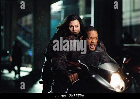 BRIDGET MOYNAHAN, Will Smith, I ROBOT, 2004 Stockfoto