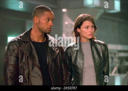 WILL SMITH, Bridget Moynahan, I ROBOT, 2004 Stockfoto