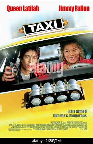 JIMMY FALLON, Queen Latifah, TAXI, 2004 Stockfoto