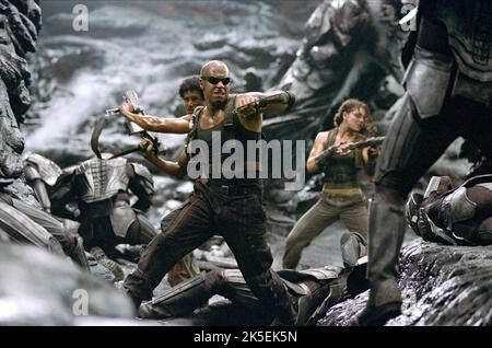 DIESEL, DAVALOS, THE CHRONICLES OF RIDDICK, 2004 Stockfoto