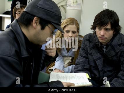 TAKASHI SHIMIZU, Sarah Michelle Gellar, Jason Behr, The Grudge, 2004 Stockfoto