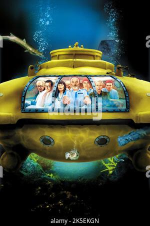 GAMBON,GOLDBLUM,HUSTON,CORT,MURRAY,WILSON,BLANCHETT,DAFOE, DAS LEBEN IM WASSER MIT STEVE ZISSOU, 2004 Stockfoto