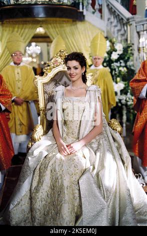 ANNE HATHAWAY, THE PRINCESS DIARIES 2: ROYAL ENGAGEMENT, 2004 Stockfoto