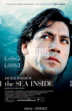 JAVIER BARDEM POSTER, DAS MEER IM INNEREN, 2004 Stockfoto