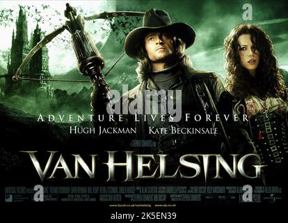 JACKMAN, POSTER, VAN HELSING, 2004 Stockfoto