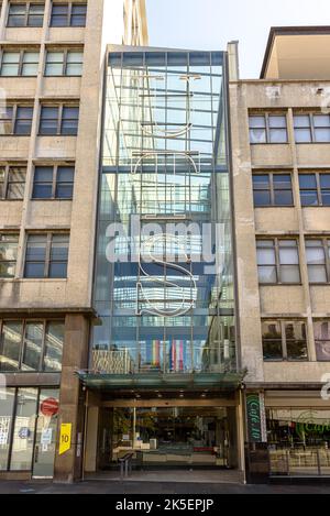 Das UTS Building 10, das alte Fairfax Building an der University of Technology Sydney, beherbergt die Fakultäten für Gesundheit, Kunst und Sozialwissenschaften Stockfoto