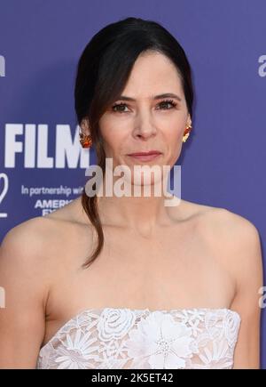 7.. Oktober 2022. London, Großbritannien. Elaine Cassidy bei der Ankunft beim BFI London Film Festival Premiere The Wonder, Royal Festival Hall. Quelle: Doug Peters/EMPICS/Alamy Live News Stockfoto