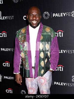 New York, USA. 07. Oktober 2022. Omar Dorsey nimmt am PaleyFest NY Teil: Queen Sugar fand am 7. Oktober 2022 im Paley Center for Media in New York City, NY statt ©Steven Bergman/AFF-USA.COM ©Steven Bergman/AFF-USA.COM Quelle: AFF/Alamy Live News Stockfoto